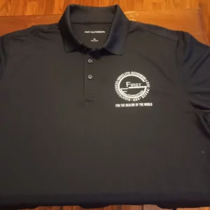 Black Short Sleeve Polo Shirt